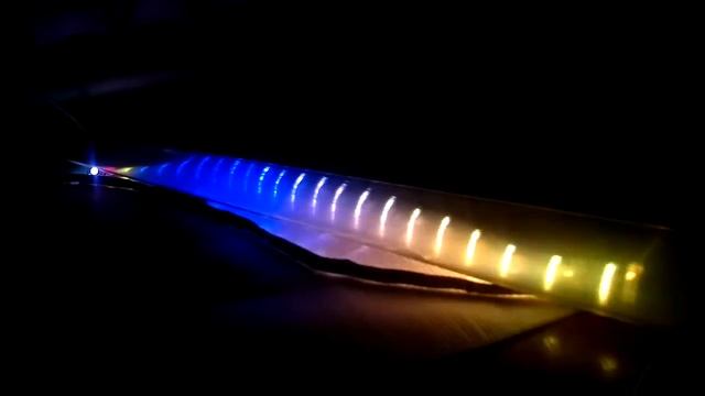 Оригинальная пиксельная цветомузыка смотреть онлайн