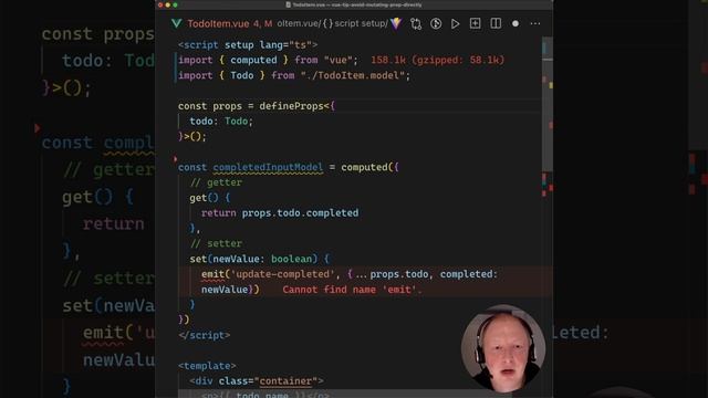 Vue Tip: Avoid Mutating a Prop Directly смотреть онлайн
