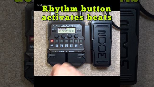 ZOOM A1X Four MULTI-EFFECTS PEDAL смотреть онлайн