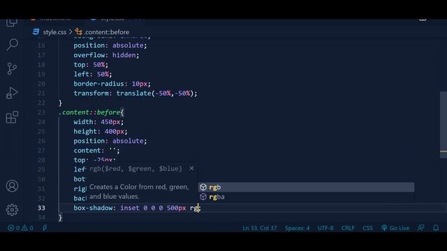 How to Create CSS only Frosted Glass Effect | CSS Tricks смотреть онлайн