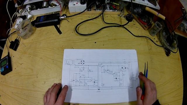 Тиристорное ЗУ автомат с защитой. (часть 1) смотреть онлайн