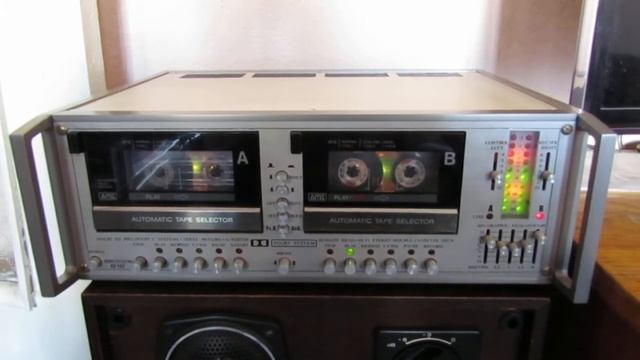 Кассетная дека самодельная двухкассетная. Cassette Deck DYI Double.