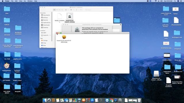 MySQL Database Server 8.0.20 Installation on Mac OS X Catalina смотреть онлайн