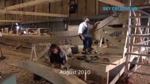 Удивительный процесс постройки деревянных кораблей класса люкс. Невероятные современные деревянные