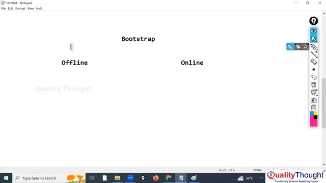 What is Bootstrap? Introduction to Bootstrap - #bootstrap Full Course for Beginners | Session - 01 смотреть онлайн