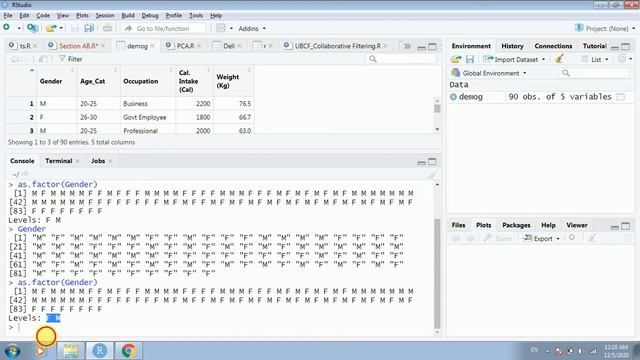 How to convert a character String Variable into categorical Factor Variable in R Studio смотреть онлайн