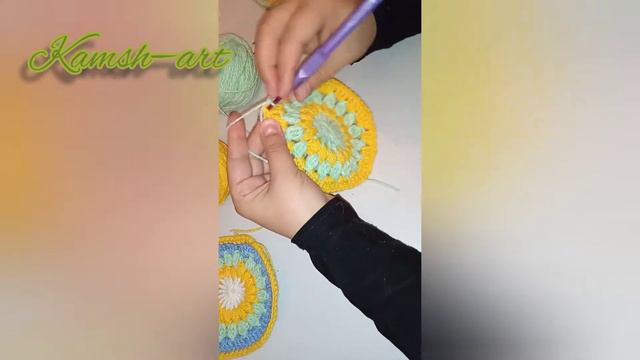 6 бұрышты мотивтен тоқылған етік/вязаные сапоги из шестиугольных мотивов крючком смотреть онлайн