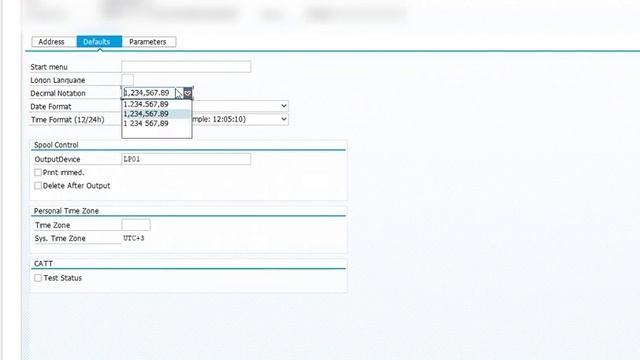 How to change Decimal setting in SAP : How to change Decimal Format in SAP : Date Format in SAP смотреть онлайн