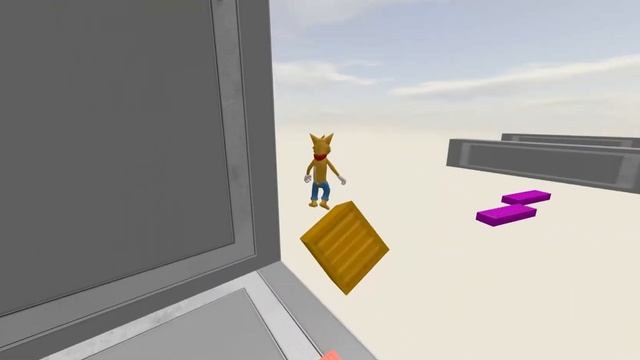 3D Platformer Game Test (Version 2) - CANNON.js, THREE.js смотреть онлайн