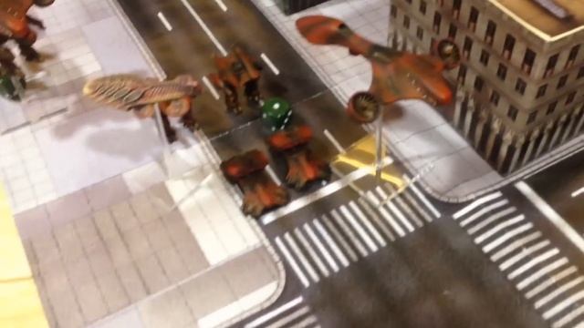 Dropzone Commander - Blood Legion vs Mind Rippers смотреть онлайн