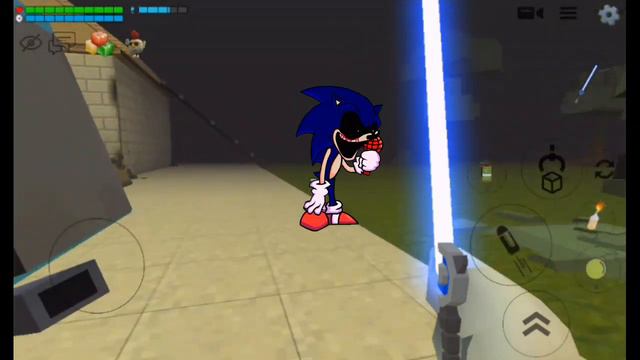 Secret Sonic.EXE In Chicken Gun | Chicken Gun | 128 Gaming TV