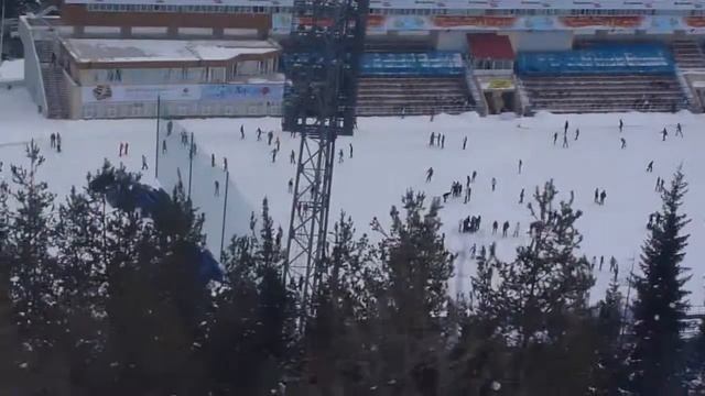 Medeo skating rick near Almaty смотреть онлайн