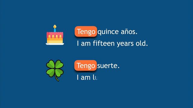 The Present Simple of the verb "to have" in Spanish / El presente simple "tener" en español смотреть онлайн