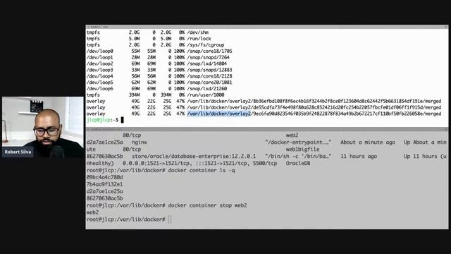 Live de containers - Entendendo a utilização de disco dos containers Docker смотреть онлайн