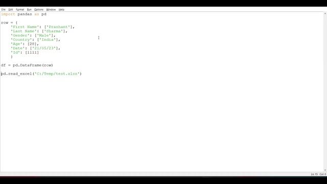 Python Automation | Append New Row to Excel | Pandas | Microsoft Excel | Tutorials | Beginners смотреть онлайн