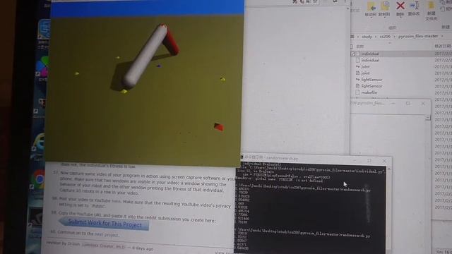 uvm cs206 Pyrosim: Random search смотреть онлайн