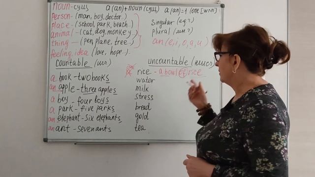 Урок14. Английский лля начинающих .а(an)+сущ.