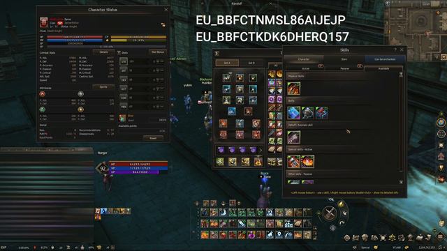 Lineage 2 Essence EU Maroon - 92 level смотреть онлайн
