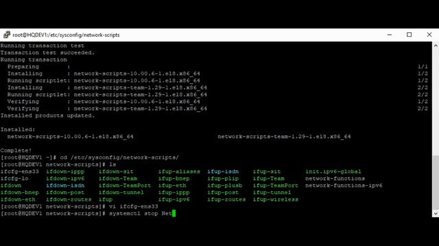 How To Disable NetworkManager In RHEL 8/CentOS 8 & Use The Legacy network Service to manage network смотреть онлайн