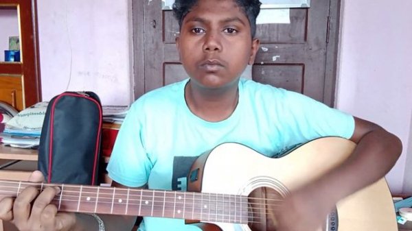 unboxing my new guitar 🎸  yamaha fsx80c and sound review 🤘