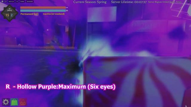 Sakura Stand | GOJO REWORKED HOLLOW PURPLE MAXIMUM смотреть онлайн