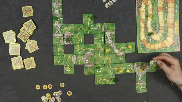 Каркассон Альпийские луга Let's play на двоих смотреть онлайн