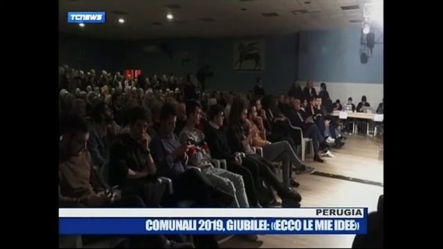 Perugia 2019. Il candidato sindaco Giuliano Giubilei apre la sua campagna elettorale смотреть онлайн