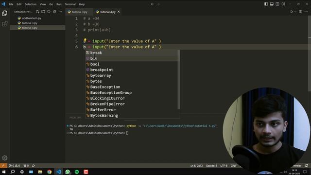#4 User Input | Python Programming for Beginners смотреть онлайн