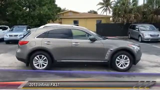 2013 INFINITI FX37 Hollywood FL 2947AT смотреть онлайн
