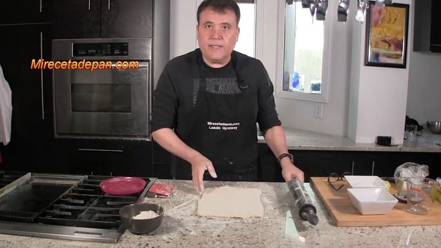 Receta de las Palmeritas - Corazones de Hojaldre - Palmiers paso a paso смотреть онлайн