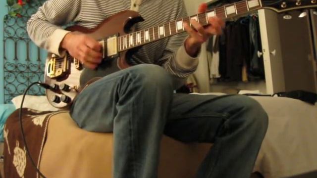 Aria SG made in Japan 1981 (custom pickups) смотреть онлайн