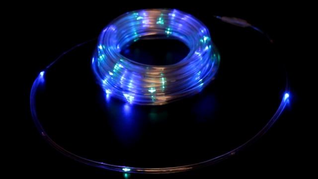 Шнур дюралайт "Бегущие огни" 10 м 100 ламп LED прозрачн.провод, 8 реж.,IP55, Мультицвет смотреть онлайн