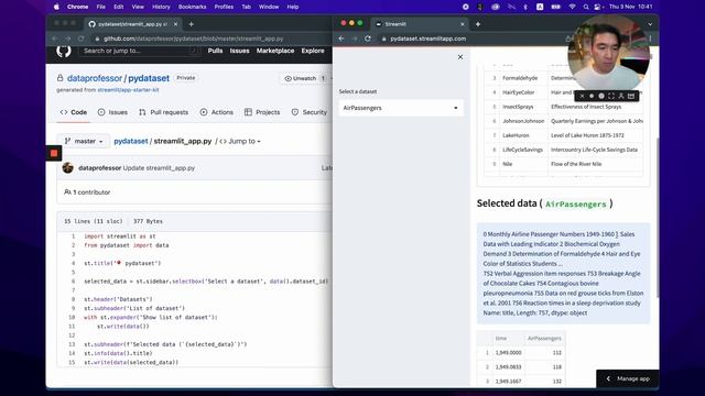 How to load hundreds of datasets in a Streamlit app with PyDataset смотреть онлайн