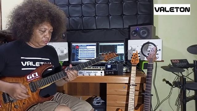 Sunday Morning by Puguh Kribo | Valeton GP100 Digital Multieffects Processor смотреть онлайн