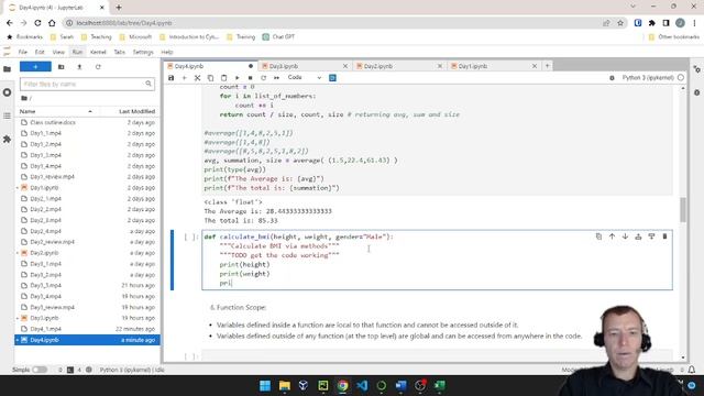 Class 4 Module 2 - Intro to Python Programming смотреть онлайн