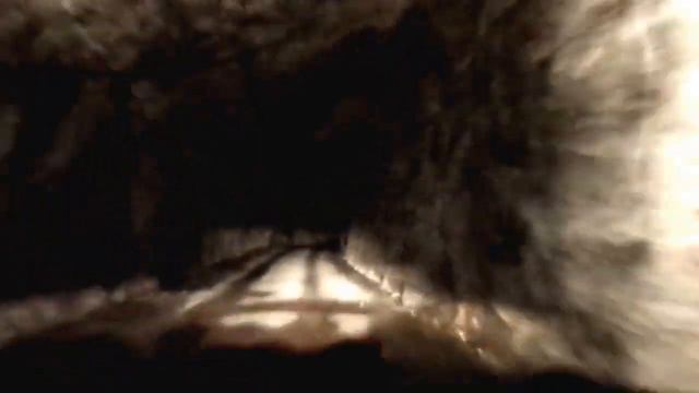 моё видео. франция старый тоннель высоко в горах . жуть. смотреть онлайн