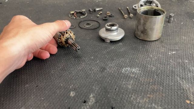 Vespa Starter Motor Rebuild - Electrical Starting Troubleshooting - Vespa ET4