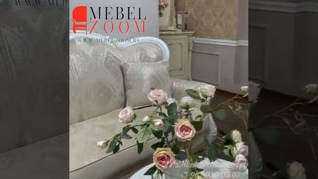 Мягкая мебель Натали белый глянец смотреть онлайн