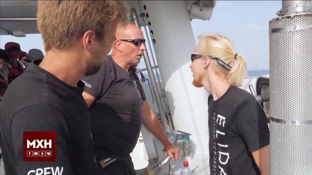 Шведское судно курсирует вдоль Израиля, поддерживая гонимых христиан смотреть онлайн