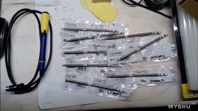 Набор из 8 жал T12 с ручкой FM2028 | #Обзор смотреть онлайн