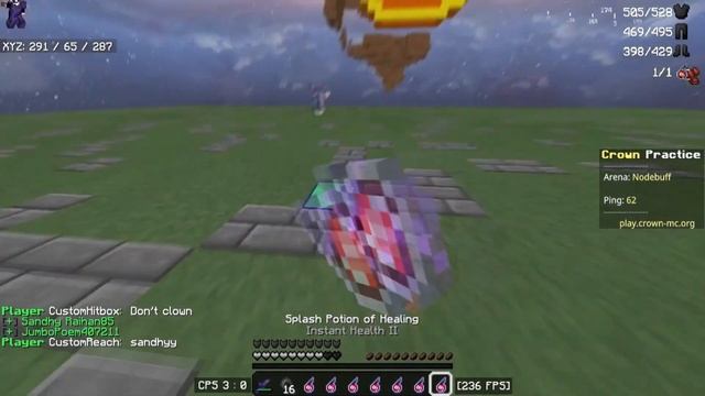 zinc 16x - by qyuNox { PvP Montage }- Crown Network смотреть онлайн