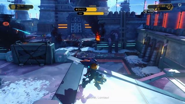 Ratchet & Clank - 21 - Contra las naves de combate Blarg en Batalia + 2 Tornillos Dorados смотреть онлайн