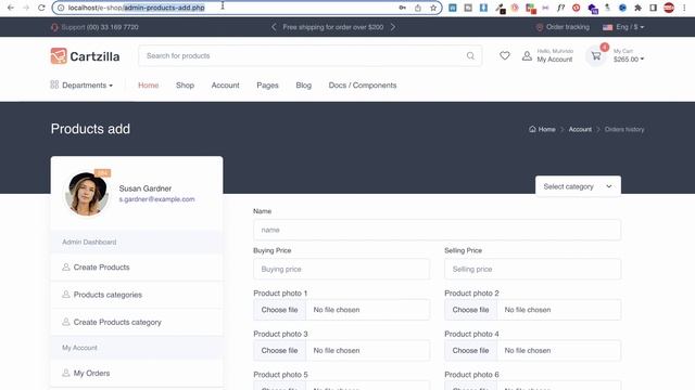 Add new product using PHP and MySQL Database - Online shop смотреть онлайн