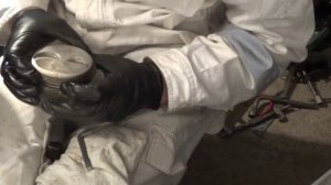 установка колец и поршня ВАЗ 2114