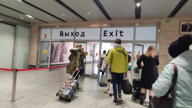 Аэрозал терминала Аэропорта Пулково Санкт-Петербург. Полный обзор. смотреть онлайн