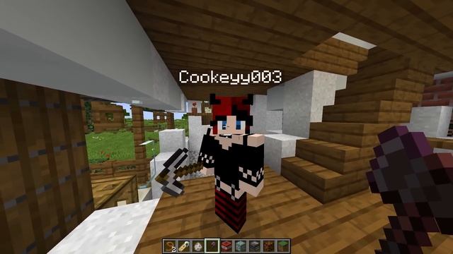 TROLLING MY SISTER USING CHEATS in Minecraft... смотреть онлайн