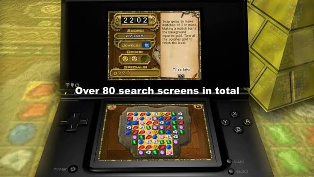 Jewel Quest Curse Of The Emerald Tear DS смотреть онлайн