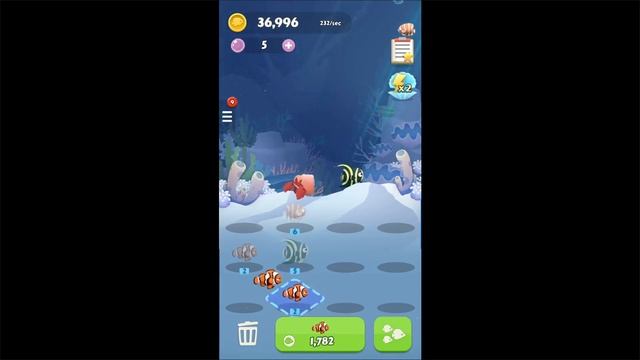 Merge Fish! (Gameplay Android) смотреть онлайн