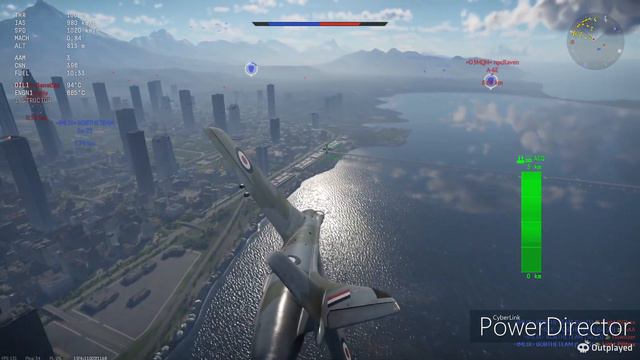 Warthunder - Hunter F6 AOD смотреть онлайн