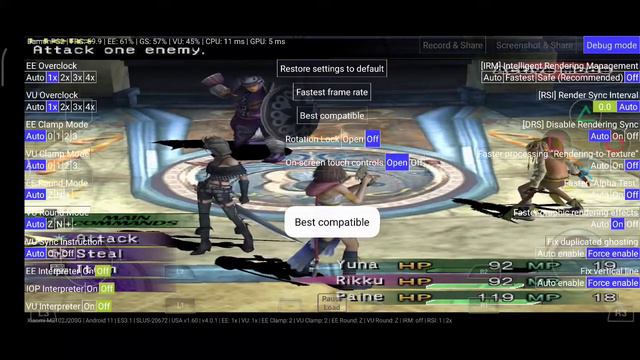Final Fantasy X-2/DamonPS2 Pro 4.0.1/Poco X3 Pro Snapdragon 860 смотреть онлайн